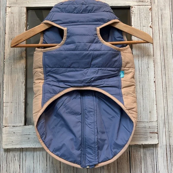 gooby Mountaineer Dog Jacket Blue, Tan, Gray NWT Size XL 100% Nylon - Picture 9 of 16